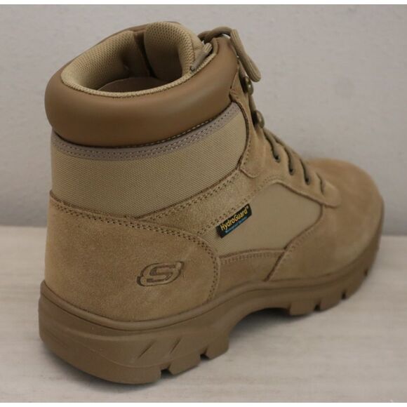 Skechers Tactical 200056 Men's Sz 13 Camel/Tan Work Wascana-Millit WP Work Boots - Picture 8 of 14